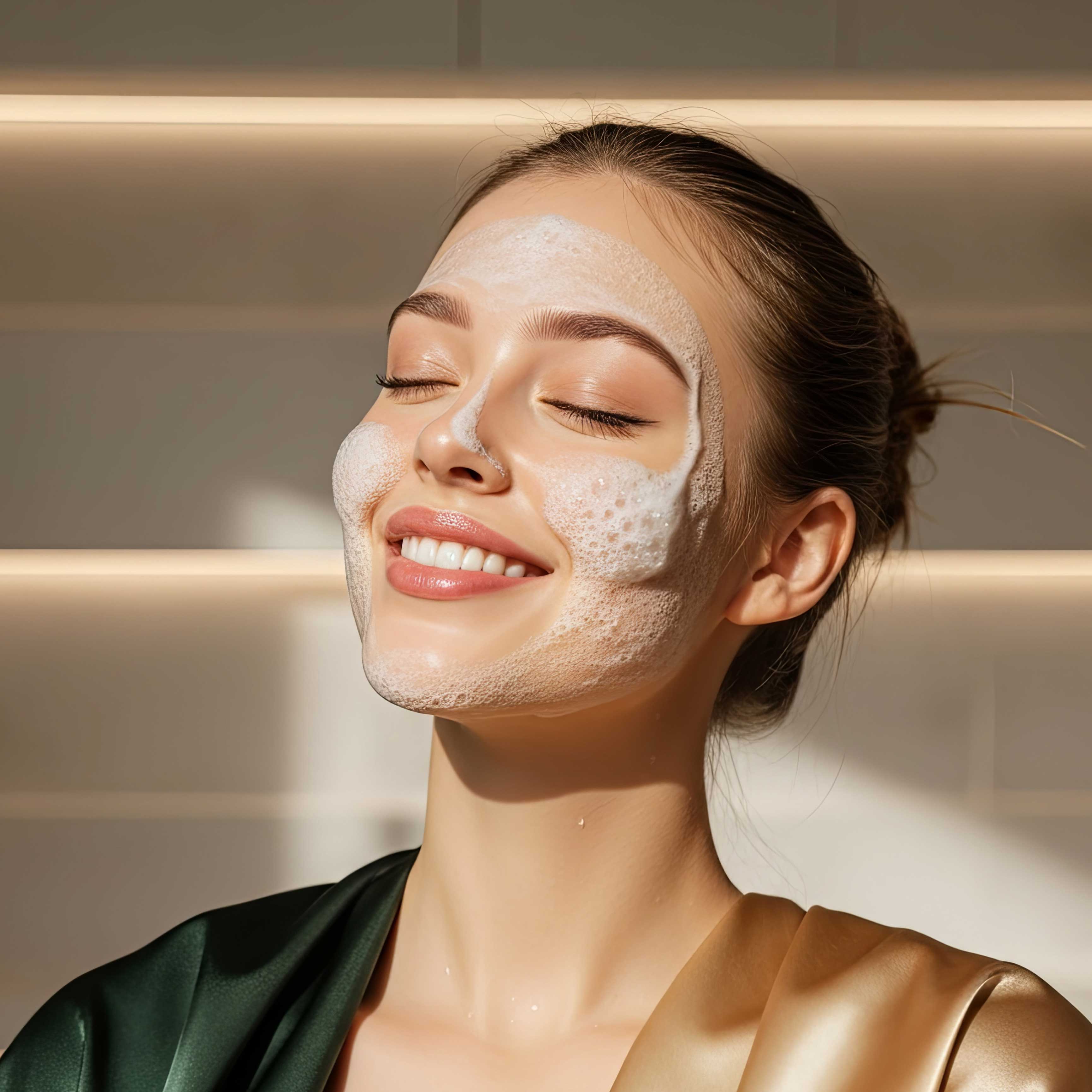 غسول الوجه الرغوي