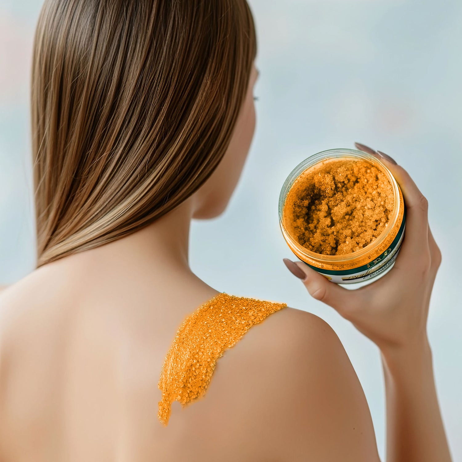 Body scrub with Orange Oil