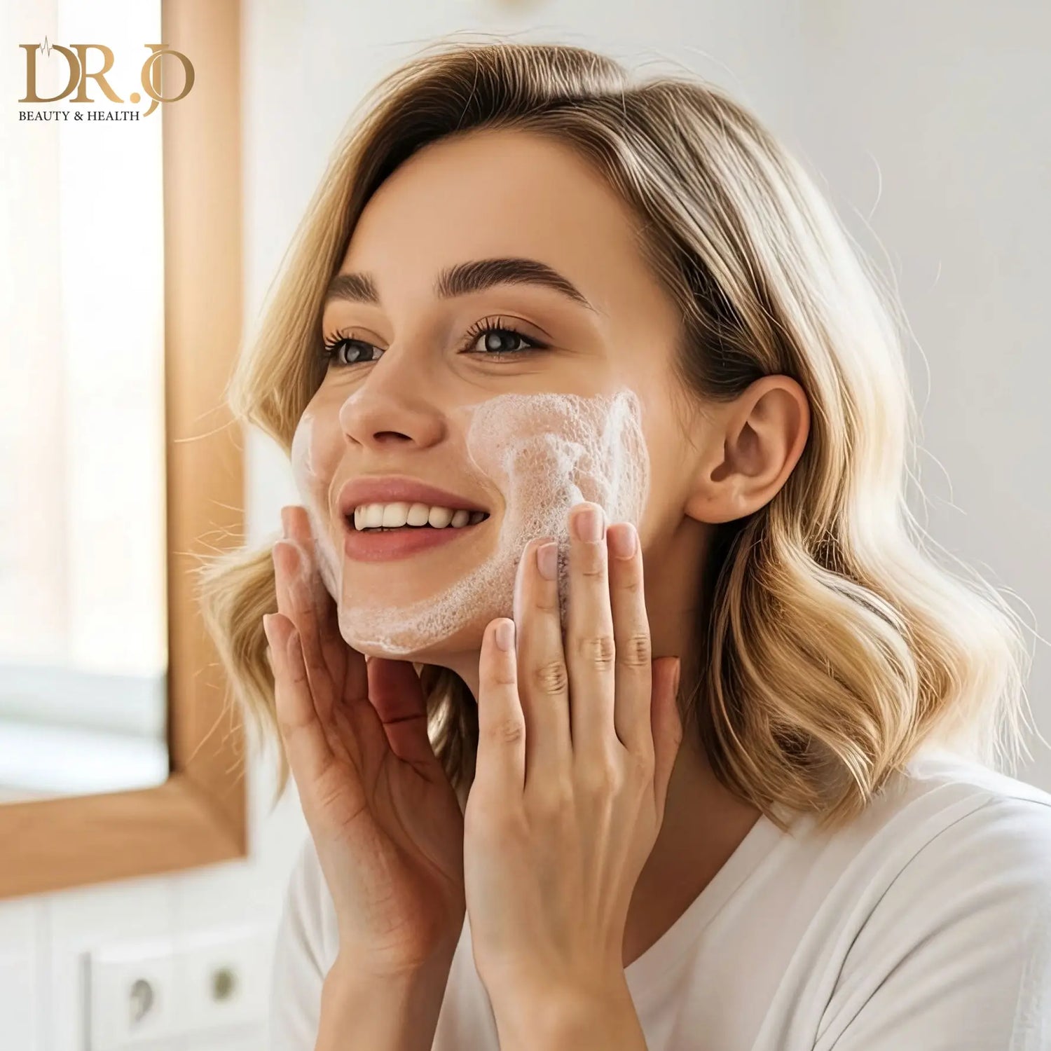 Foaming Face Wash with Rose Oil