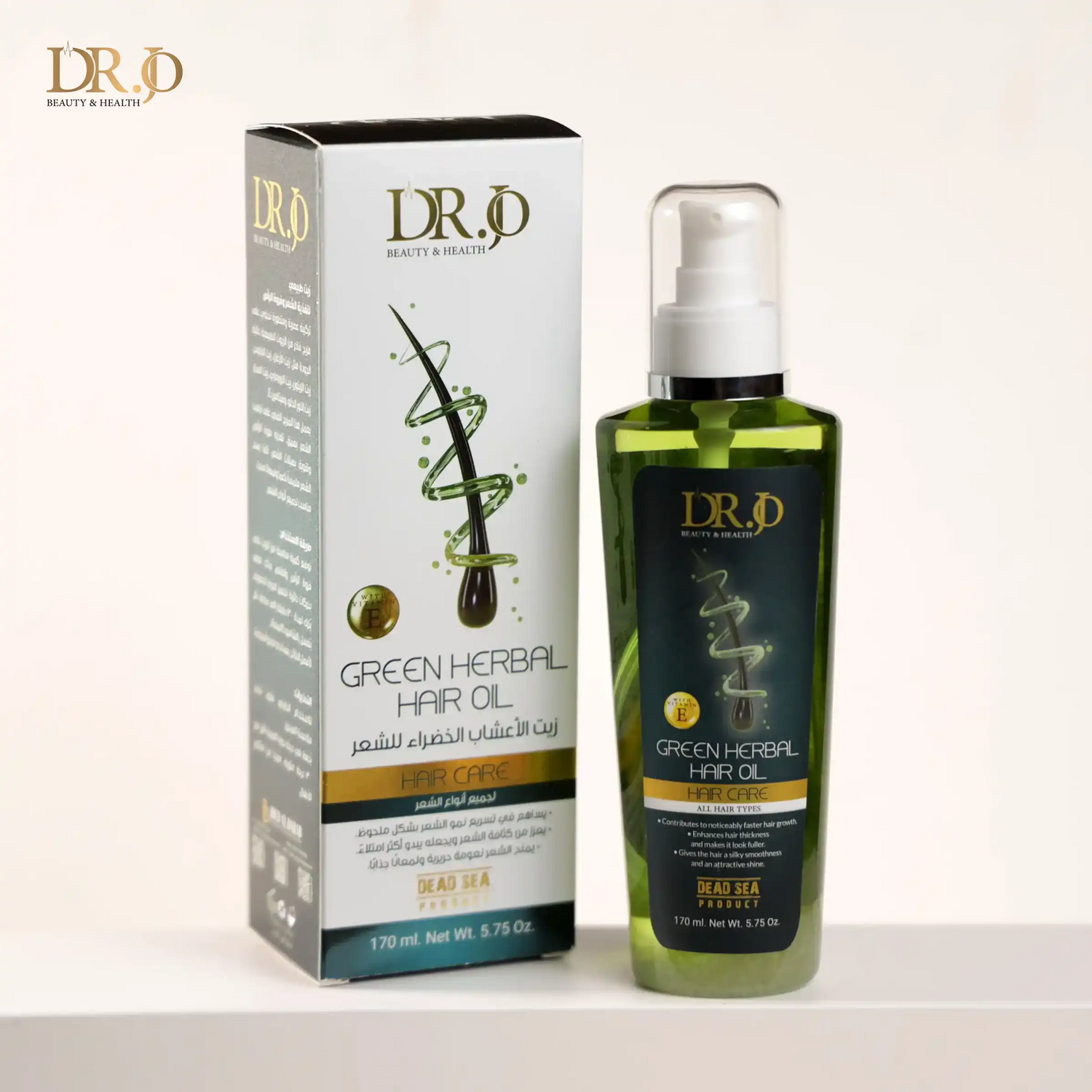 Green Herbal Oil For Hair